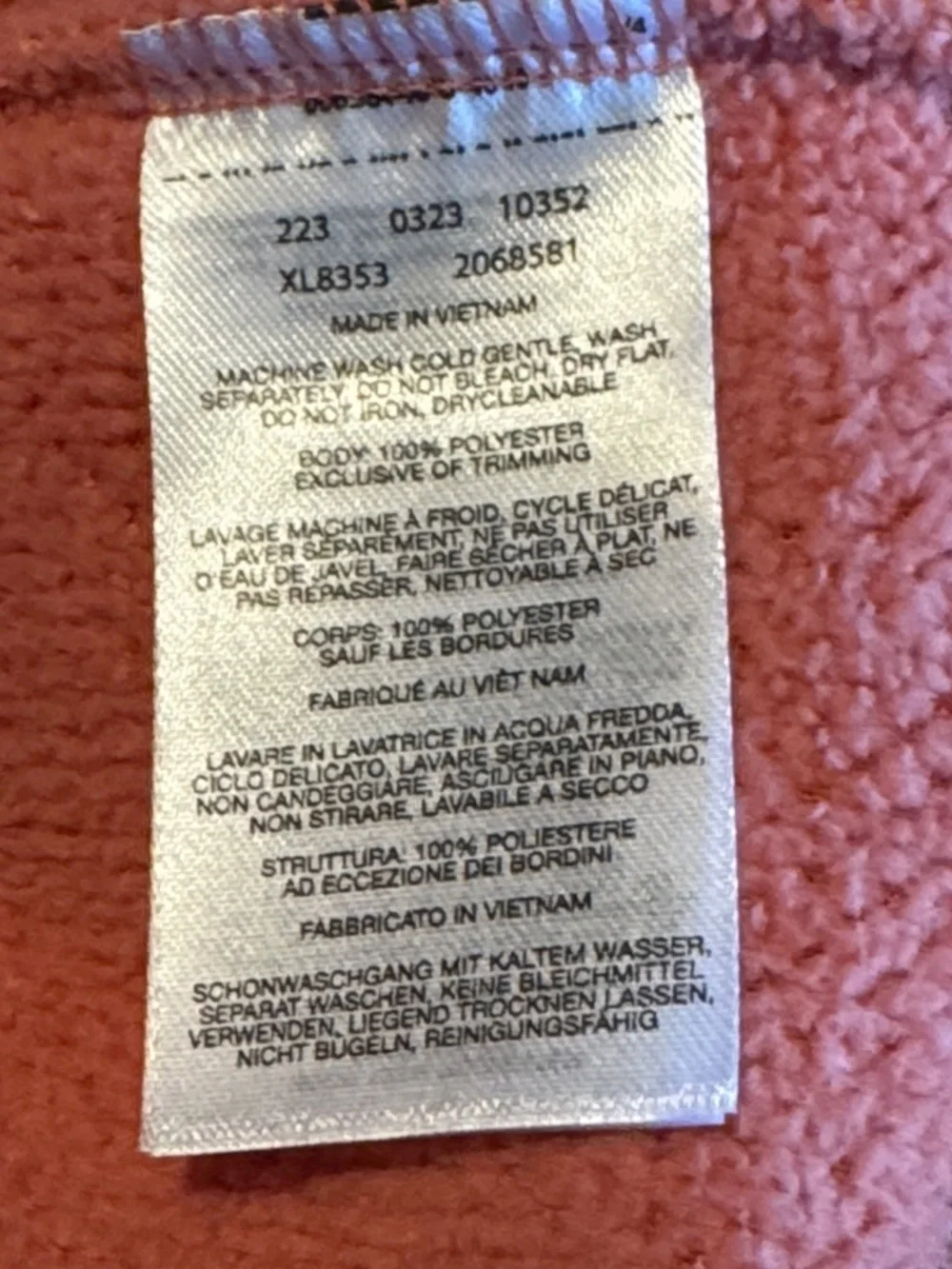 Columbia Ladies Coral Sherpa Jacket - Warm Zip Front Sz M - Picture 6 of 7